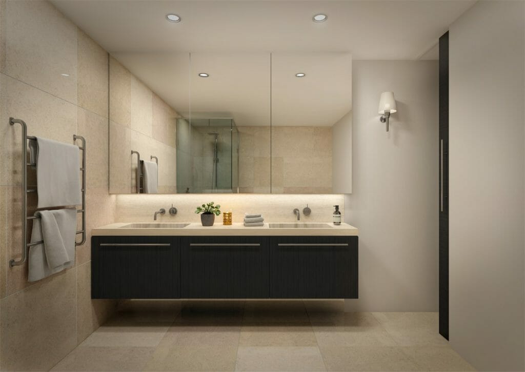 Woodlea: Interior Bathroom (Option 2)