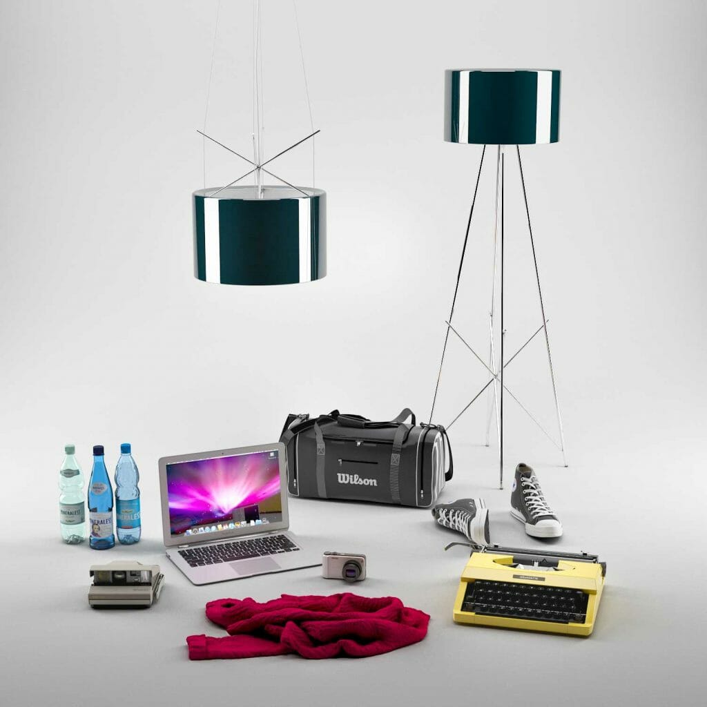 Products In Our 3d Studio