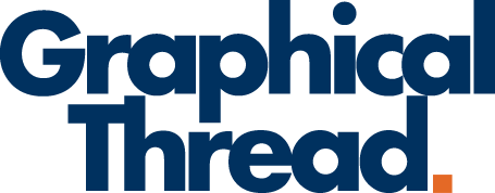 The Graphical Thread logo (blue)