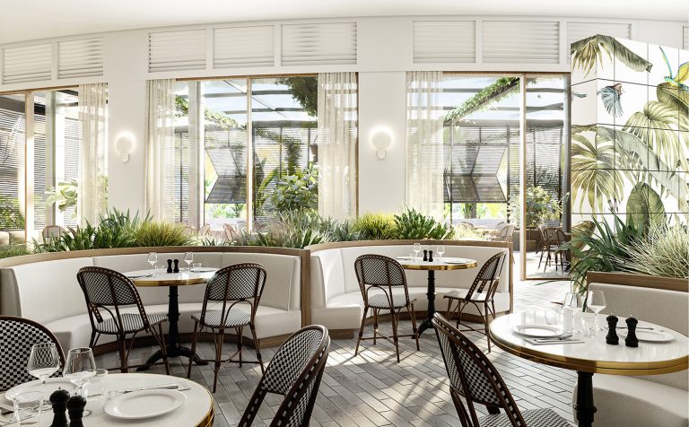 Concept Restaurant Interior - NSW